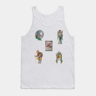 Retro Christmas Set Tank Top